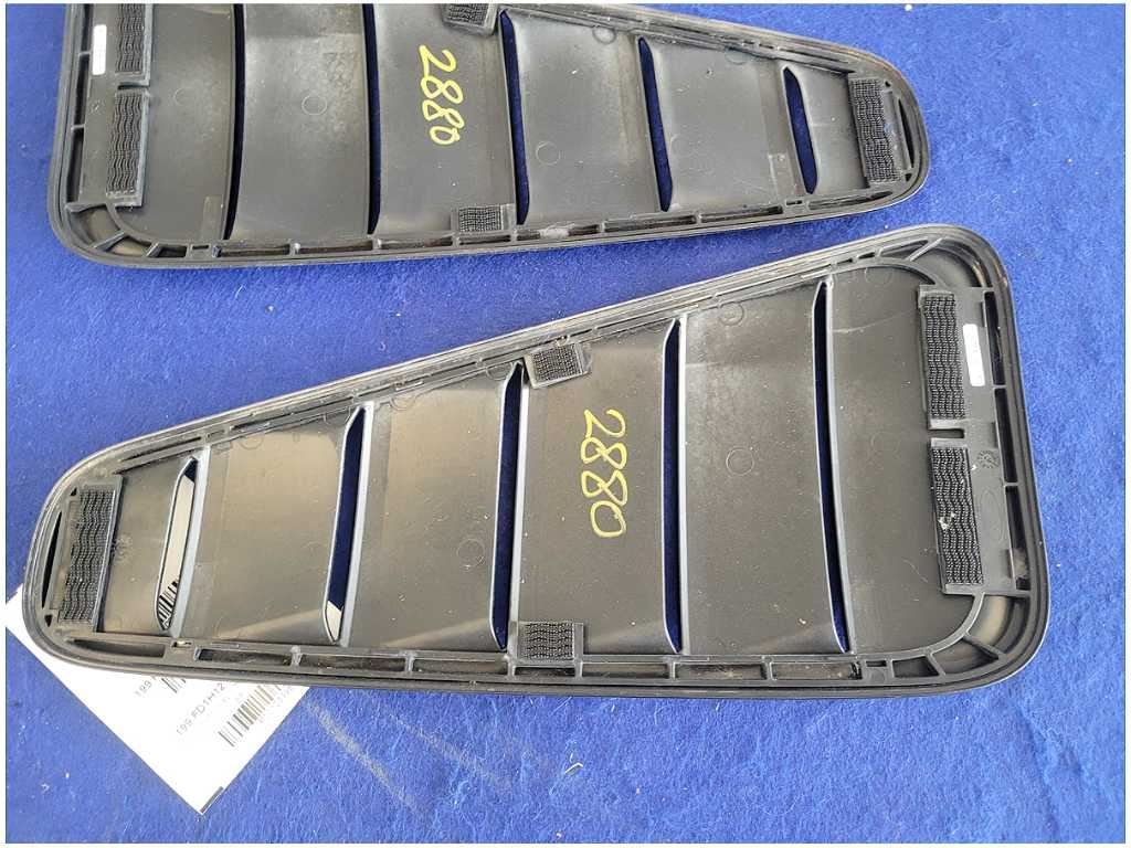 2010 - 2014 Ford Mustang GT Coupe Pair Rear Window Louvers Panels Paint 2880 - The Parts Farm