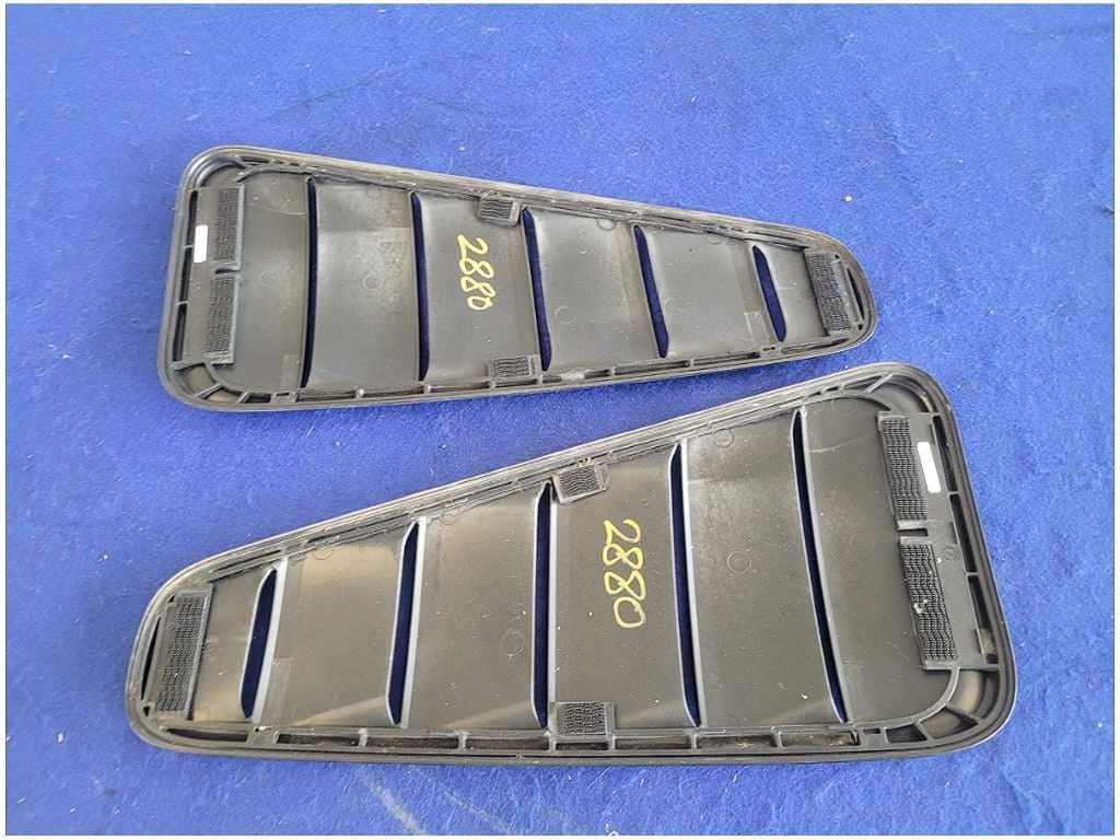 2010 - 2014 Ford Mustang GT Coupe Pair Rear Window Louvers Panels Paint 2880 - The Parts Farm