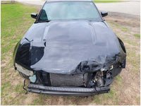 2010 - 2014 Ford Mustang GT Coupe Pair Rear Window Louvers Panels Paint 2880 - The Parts Farm
