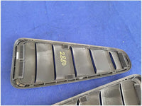 2010 - 2014 Ford Mustang GT Coupe Pair Rear Window Louvers Panels Paint 2880 - The Parts Farm
