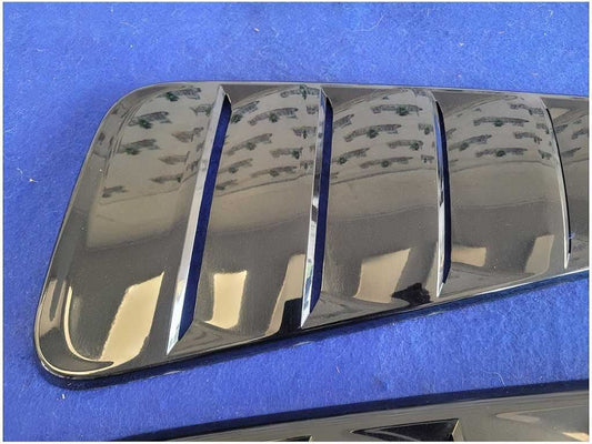2010-2014 Ford Mustang GT Coupe Pair Rear Window Louvers Panels Paint 2880