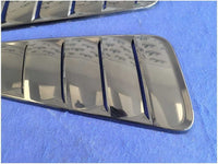 2010 - 2014 Ford Mustang GT Coupe Pair Rear Window Louvers Panels Paint 2880 - The Parts Farm