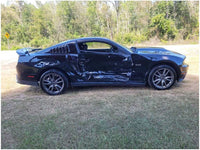 2010 - 2014 Ford Mustang GT Pair Side Quarter Window Louvers Paint UA 2773 - The Parts Farm