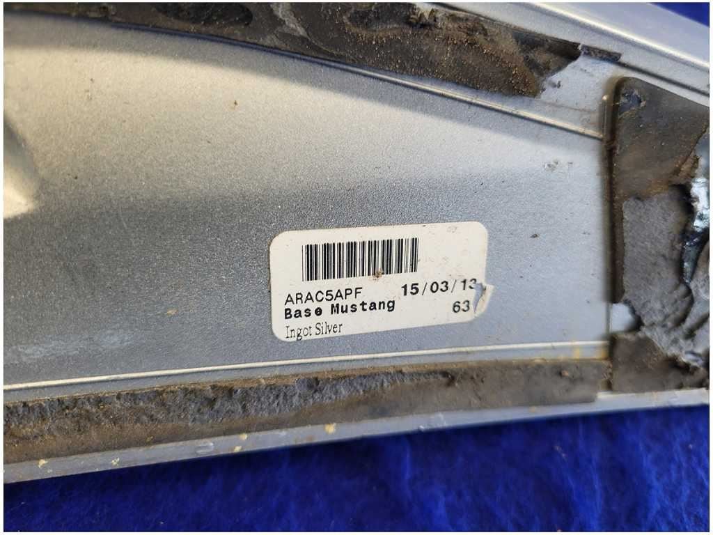 2010 - 2014 Ford Mustang GT Rear Spoiler Base Flush Mounted Trunk Paint UX 2714 - The Parts Farm