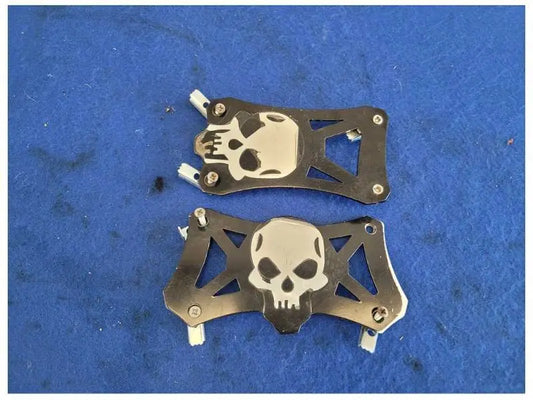 2010-2015 Chevrolet Camaro SS Pair Pedal Covers Automatic A/T Skulls 2567 Chevrolet