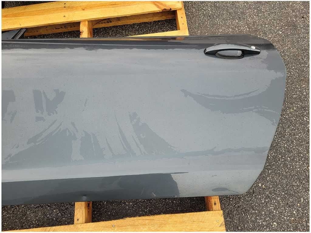 2010 - 2015 Chevrolet Camaro Convertible Driver Front Door Shell Paint Gray 2799 - The Parts Farm