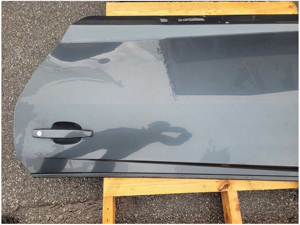 2010 - 2015 Chevrolet Camaro Convertible Driver Front Door Shell Paint Gray 2799 - The Parts Farm