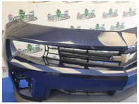 2010 - 2015 Chevrolet Camaro OEM ZL1 Front Bumper Cover Grill LSA Blue 2588 - The Parts Farm