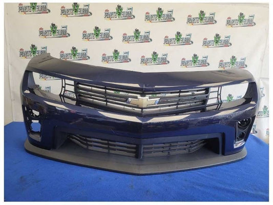 2010 - 2015 Chevrolet Camaro OEM ZL1 Front Bumper Cover Grill LSA Blue 2588 - The Parts Farm