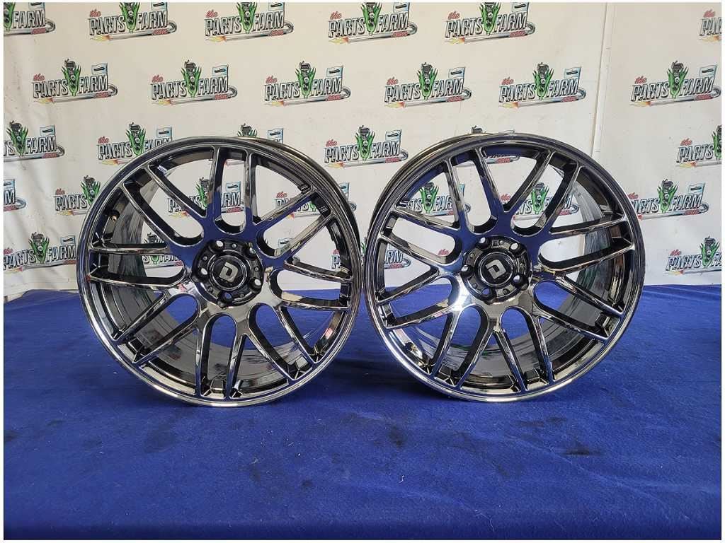 2010 - 2015 Chevrolet Camaro Pair 20x10 Drag Wheels Rims 5x120 *Scuffs* 2835 - The Parts Farm