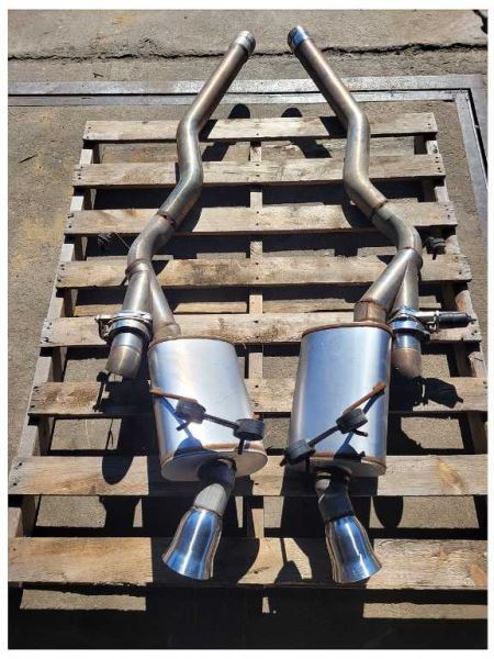 2010 - 2015 Chevrolet Camaro SS Cat Back Electric Cut Outs Muffler Exhaust 2263 - The Parts Farm