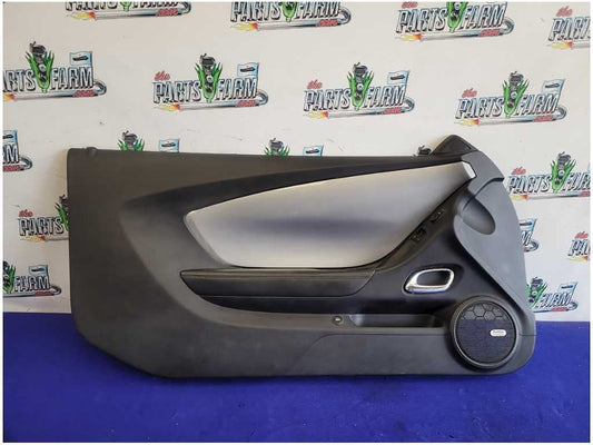 2010 - 2015 Chevrolet Camaro SS Coupe Driver Front Door Panel Silver Insert 2722 - The Parts Farm