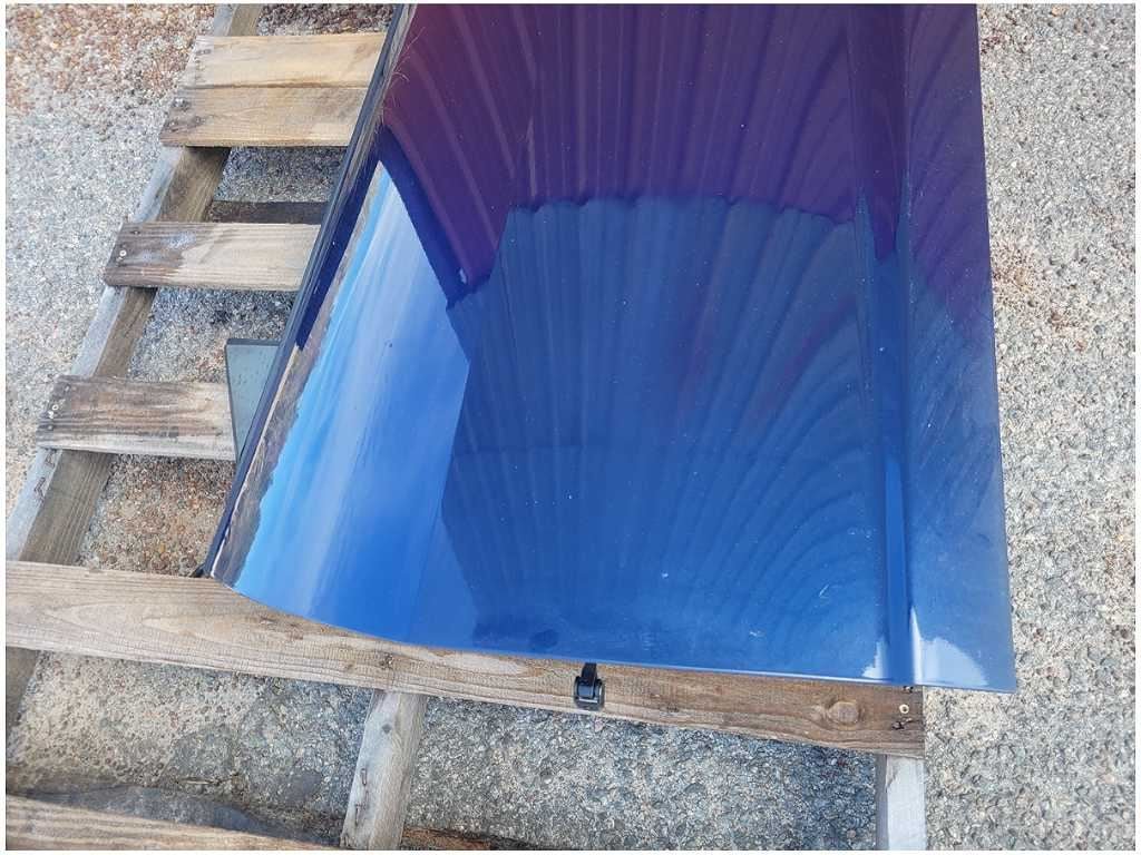 2010 - 2015 Chevrolet Camaro SS Coupe Driver Left Front Door Shell Paint Blue 2820 - The Parts Farm