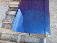 2010 - 2015 Chevrolet Camaro SS Coupe Driver Left Front Door Shell Paint Blue 2820 - The Parts Farm