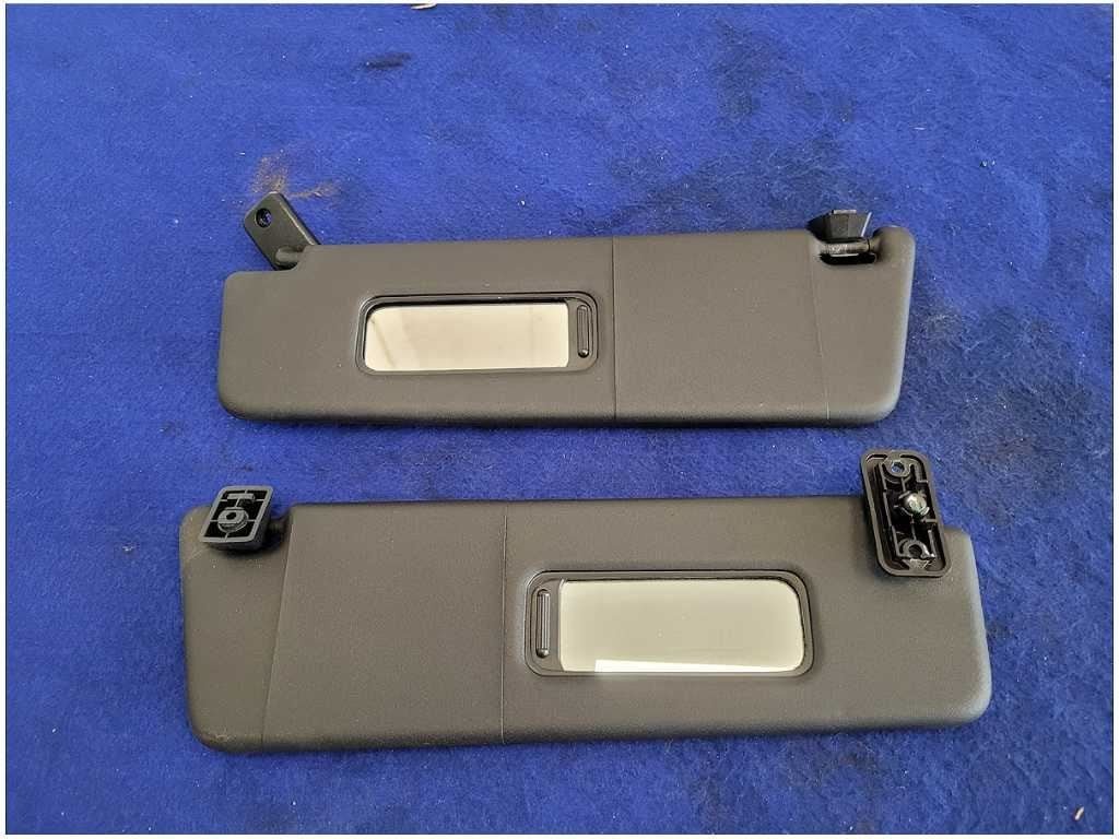 2010 - 2015 Chevrolet Camaro SS Coupe Pair Front Sun Visors Shade Roof 2865 - The Parts Farm