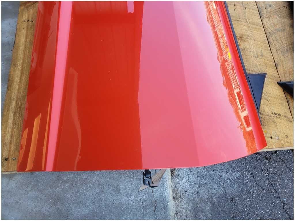 2010 - 2015 Chevrolet Camaro SS Coupe Passenger Front Door Shell Paint Orange 2698 - The Parts Farm