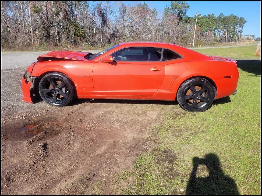 2010 - 2015 Chevrolet Camaro SS Coupe Passenger Front Door Shell Paint Orange 2698 - The Parts Farm