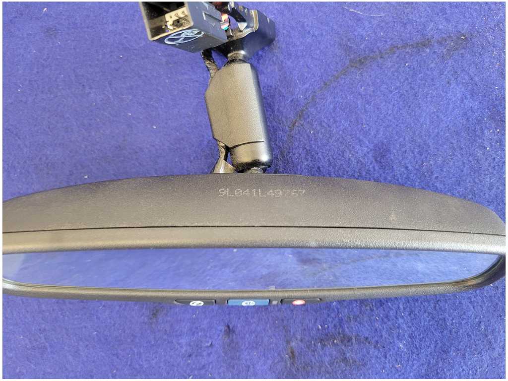 2010 - 2015 Chevrolet Camaro SS Coupe Rear View Mirror Windshield Front 2732 - The Parts Farm