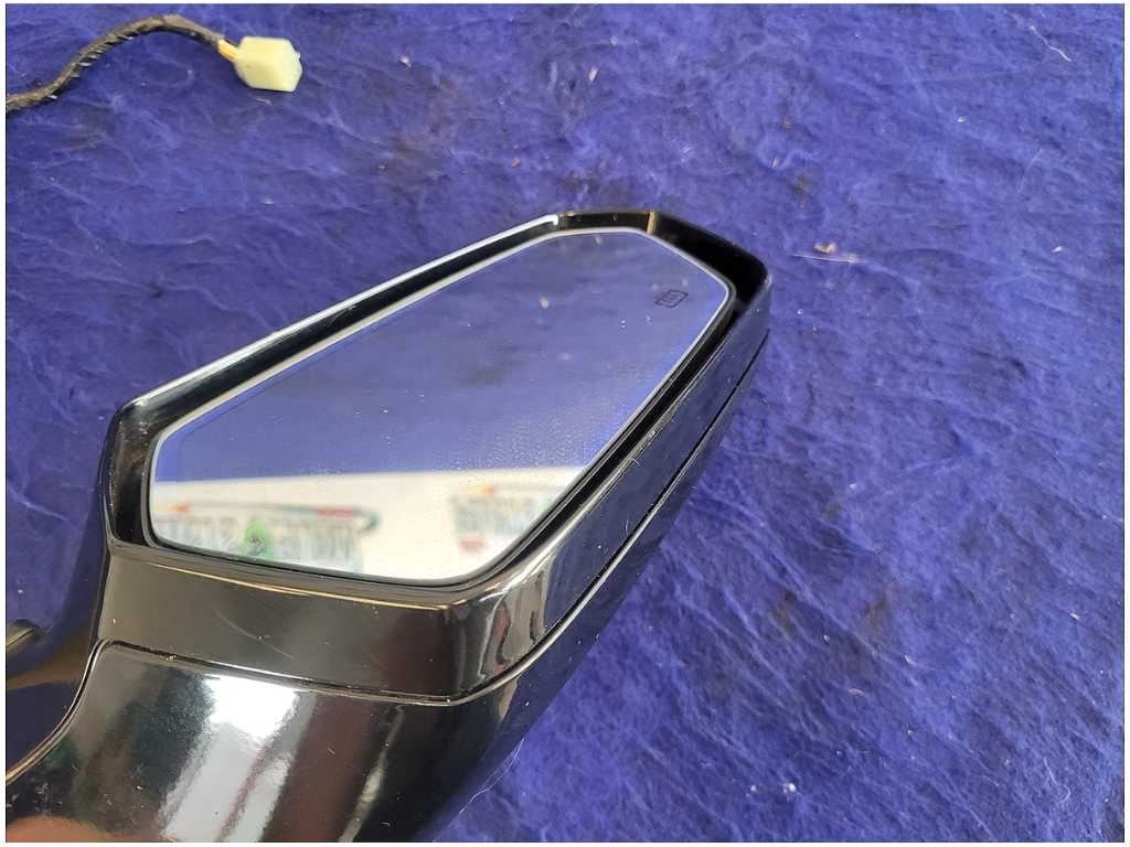 2010 - 2015 Chevrolet Camaro SS Driver LH Rear View Mirror Heat DD1 Black 2272 - The Parts Farm