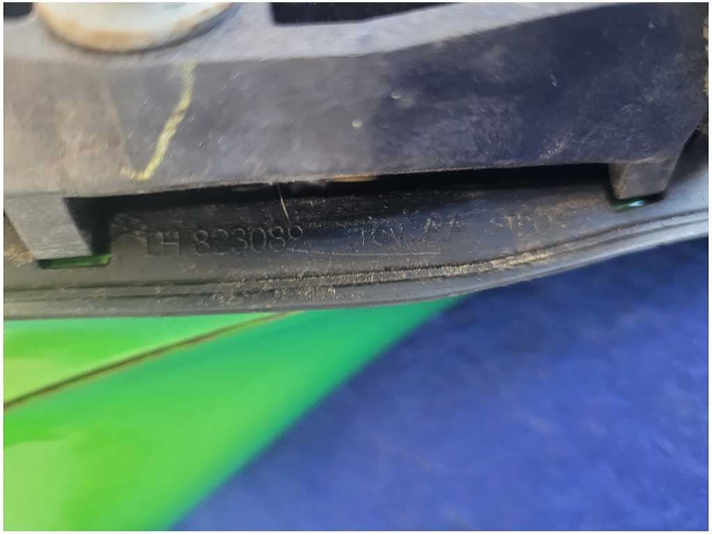 2010 - 2015 Chevrolet Camaro SS Driver Rear View Mirror Heat Paint Green 2764 - The Parts Farm