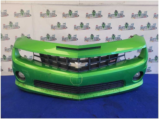 2010 - 2015 Chevrolet Camaro SS Front Bumper Cover Scuffs Paint Green 2764 - The Parts Farm