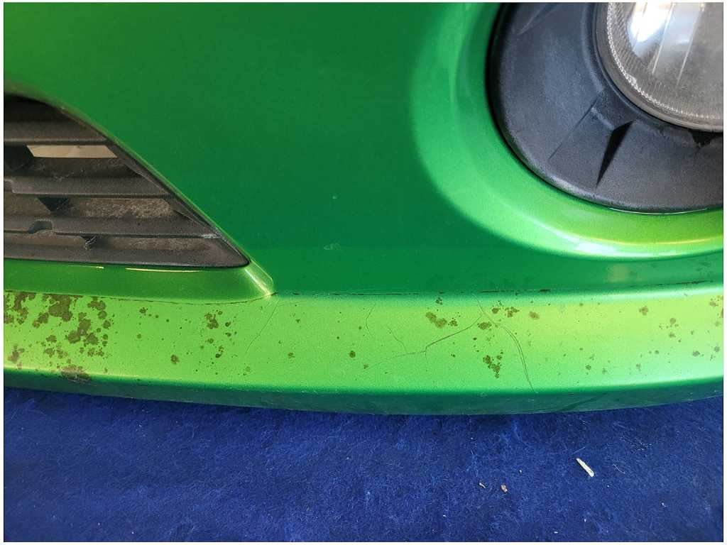 2010 - 2015 Chevrolet Camaro SS Front Bumper Cover Scuffs Paint Green 2764 - The Parts Farm