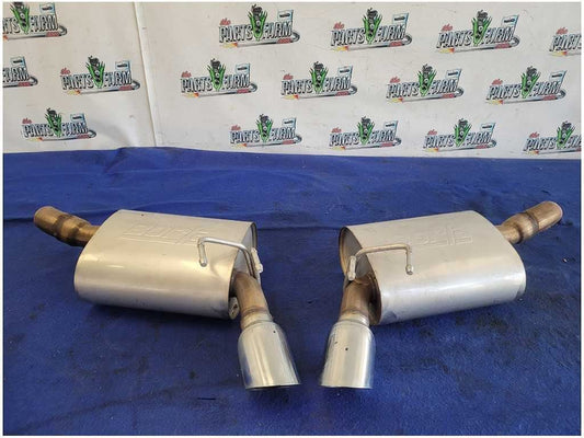 2010 - 2015 Chevrolet Camaro SS Pair Borla Mufflers Exhaust Axle Back 2850 - The Parts Farm