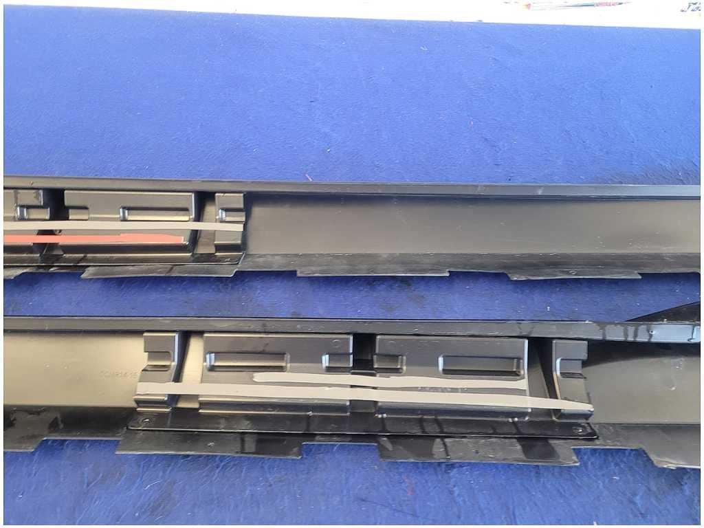 2010 - 2015 Chevrolet Camaro SS Pair Lower Rocker Panels Paint Black 2811 - The Parts Farm