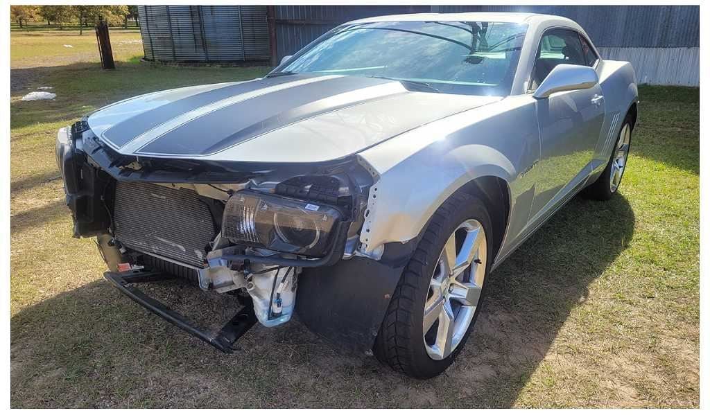 2010 - 2015 Chevrolet Camaro SS Passenger Front Coupe Door Shell Paint Silver 2486 - The Parts Farm