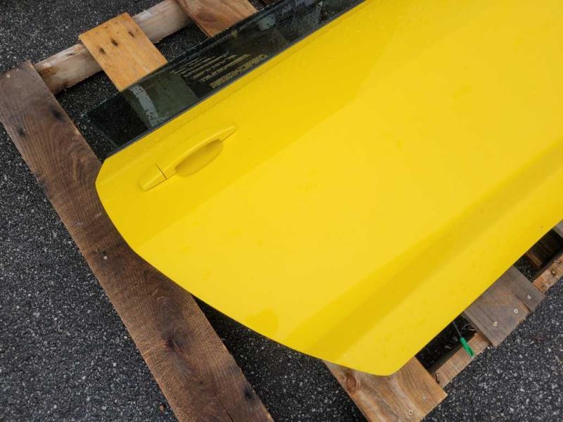 2010 - 2015 Chevrolet Camaro SS Passenger Front Door Shell Coupe Yellow 2431 - The Parts Farm