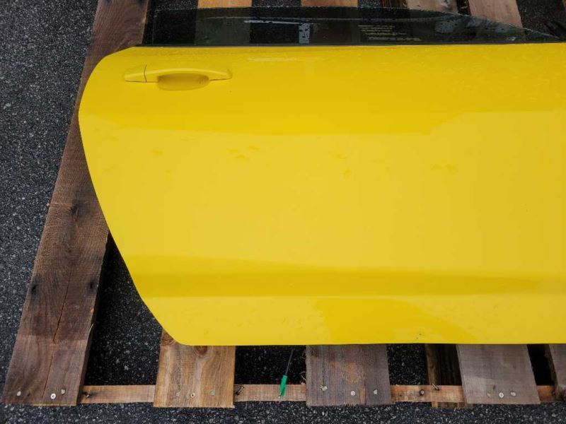 2010 - 2015 Chevrolet Camaro SS Passenger Front Door Shell Coupe Yellow 2431 - The Parts Farm