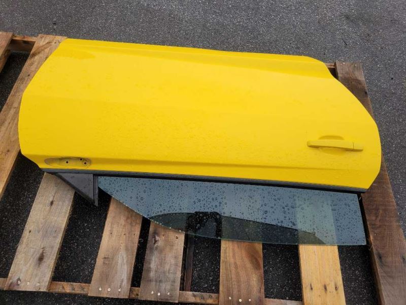 2010 - 2015 Chevrolet Camaro SS Passenger Front Door Shell Coupe Yellow 2431 - The Parts Farm