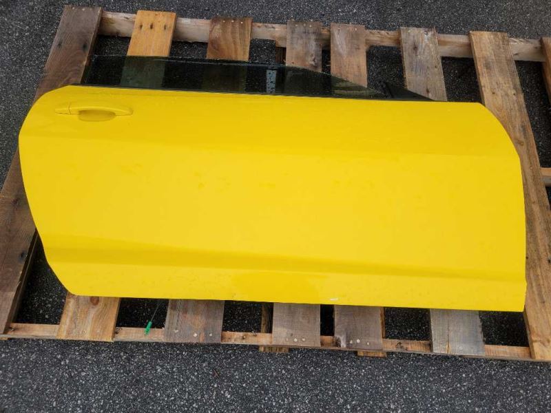 2010 - 2015 Chevrolet Camaro SS Passenger Front Door Shell Coupe Yellow 2431 - The Parts Farm