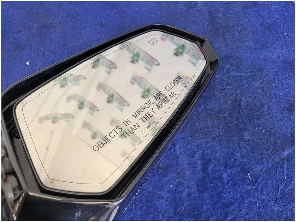 2010 - 2015 Chevrolet Camaro SS Passenger Rear View Mirror Power Heat Black 2865 - The Parts Farm