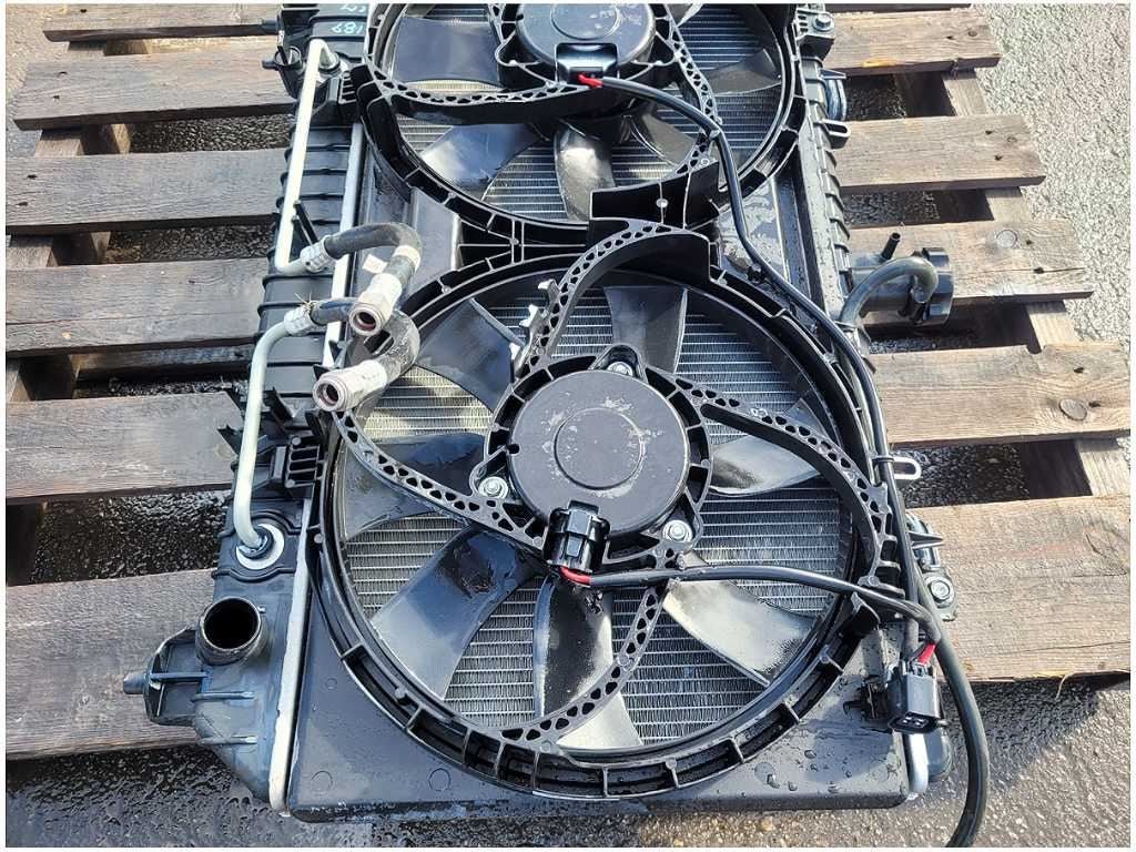 2010 - 2015 Chevrolet Camaro SS Radiator Fan Condenser M/T Engine Cooling 2835 - The Parts Farm