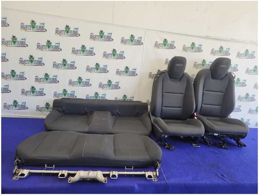 2010 - 2015 Chevrolet Camaro SS Set Seats Cloth Coupe Driver Bucket *Read* 2732 - The Parts Farm