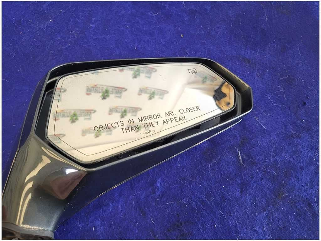 2010 - 2015 Chevrolet Camaro ZL1 SS Passenger Rear View Mirror Heat DD1 Gray 2742 - The Parts Farm
