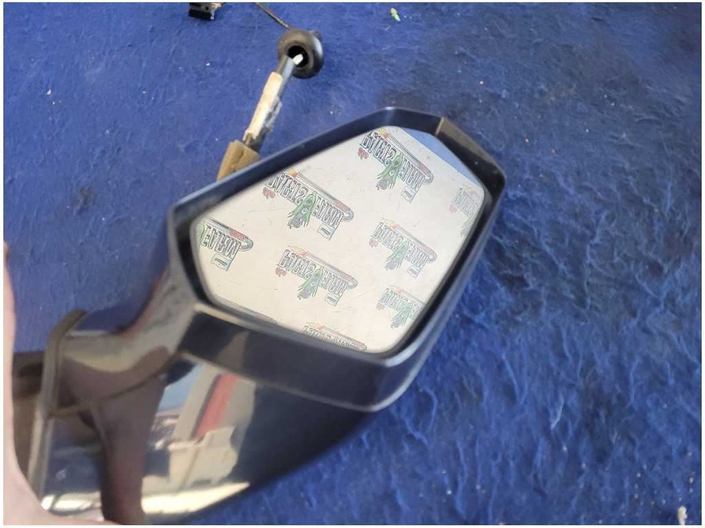 2010 - 2015 Chevy Camaro SS Driver Rear View Mirror Power Glass Paint Blue 2820 - The Parts Farm