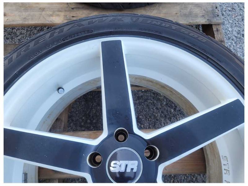 2010 - 2015 Chevy Camaro SS Front STR Racing Wheel 20x9 Paint 5 Spoke Tire 2582 - The Parts Farm