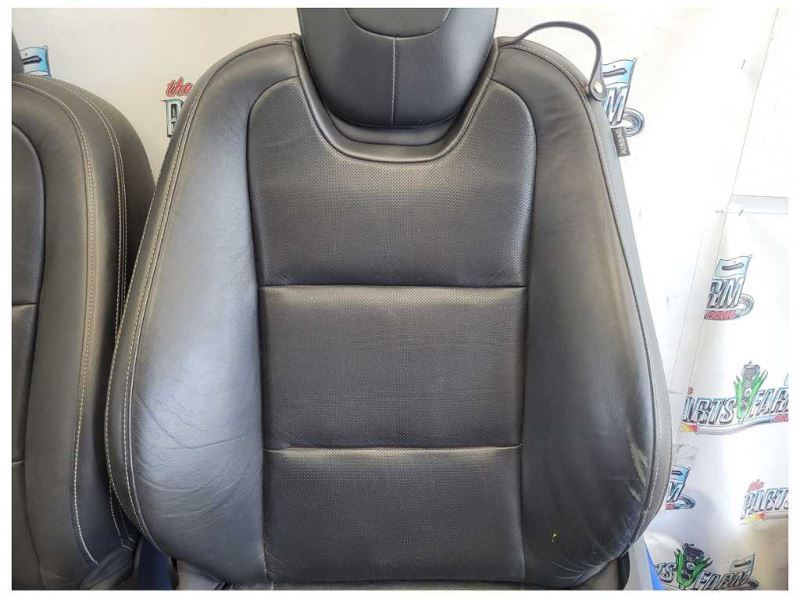 2010 - 2015 Chevy Camaro SS Set Coupe Seats Bucket Black Leather *Read* 2588 - The Parts Farm