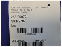 2010 Chevrolet Camaro SS Coupe Air Bag Steering Driver Dash 2707 - The Parts Farm