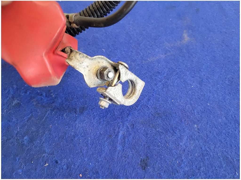 2010 Ford Mustang GT S197 4.6L Starter Battery Harness *Cut Wires* 2759 - The Parts Farm