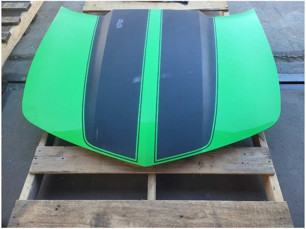 20102015 Chevrolet Camaro SS Front Hood Shell *Scuffs* Paint Green 2764 - The Parts Farm