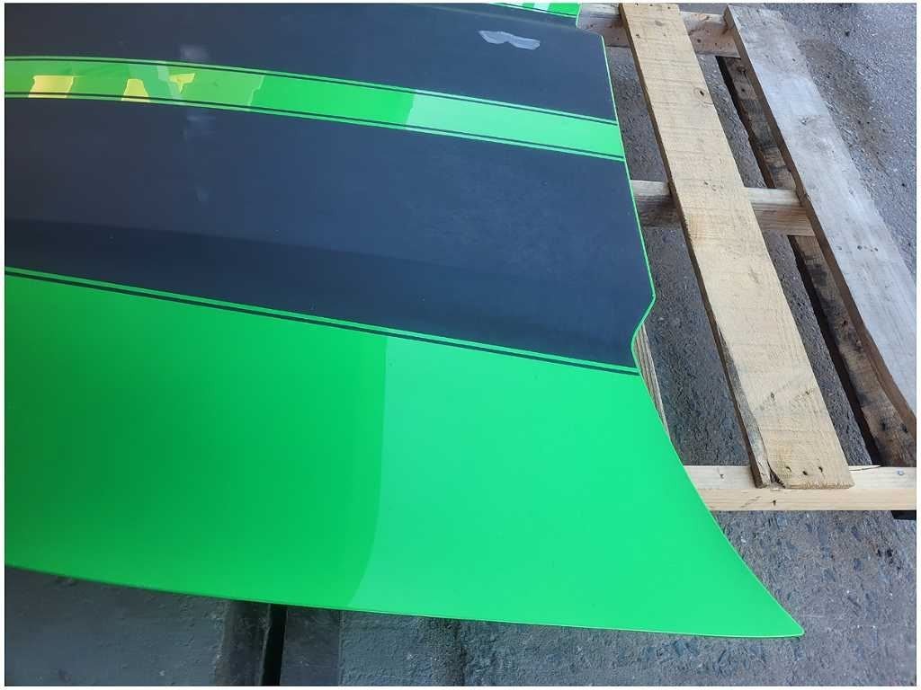 20102015 Chevrolet Camaro SS Front Hood Shell *Scuffs* Paint Green 2764 - The Parts Farm