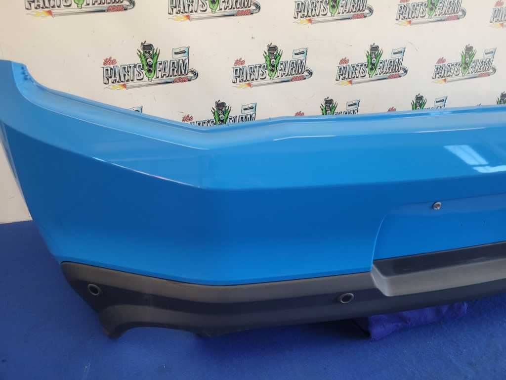 2011 - 2012 Ford Mustang GT Rear Bumper Cover Park Assist Valance Paint CI 2639 - The Parts Farm