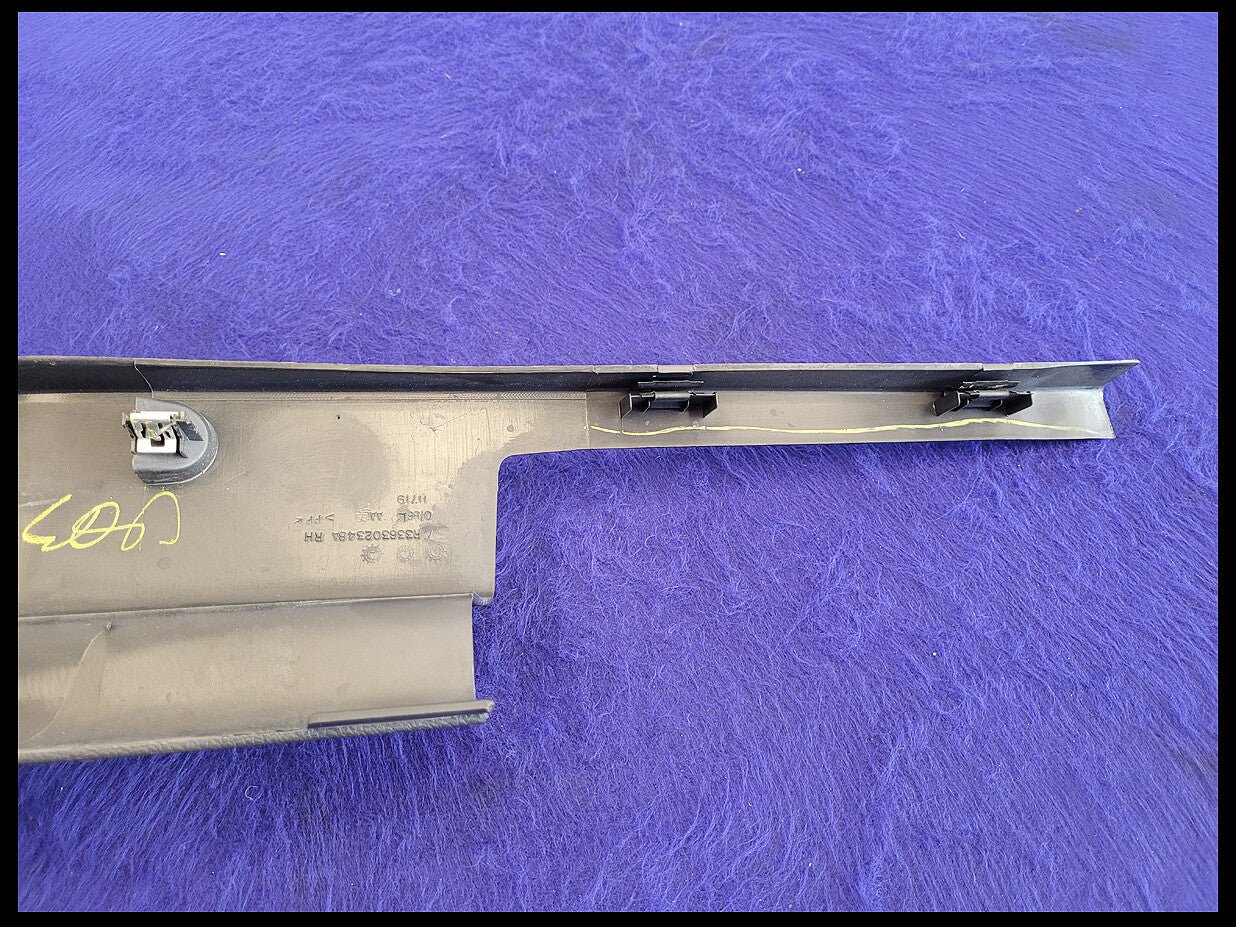 2011 - 2014 Ford Mustang Driver Passenger Kick Panels Front Cowl Trim Molding OEM - The Parts Farm
