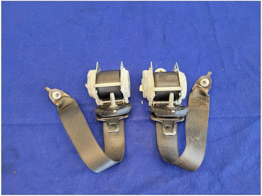 2011 - 2014 Ford Mustang GT Convertible Pair Rear Seat Belts Retractor Black 2879 - The Parts Farm