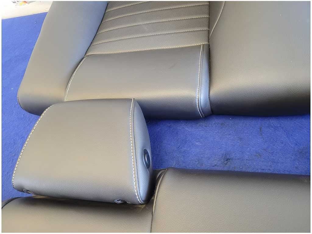 2011-2014 Ford Mustang GT Convertible Rear Leather Seats Upper Lower 2901 - The Parts Farm