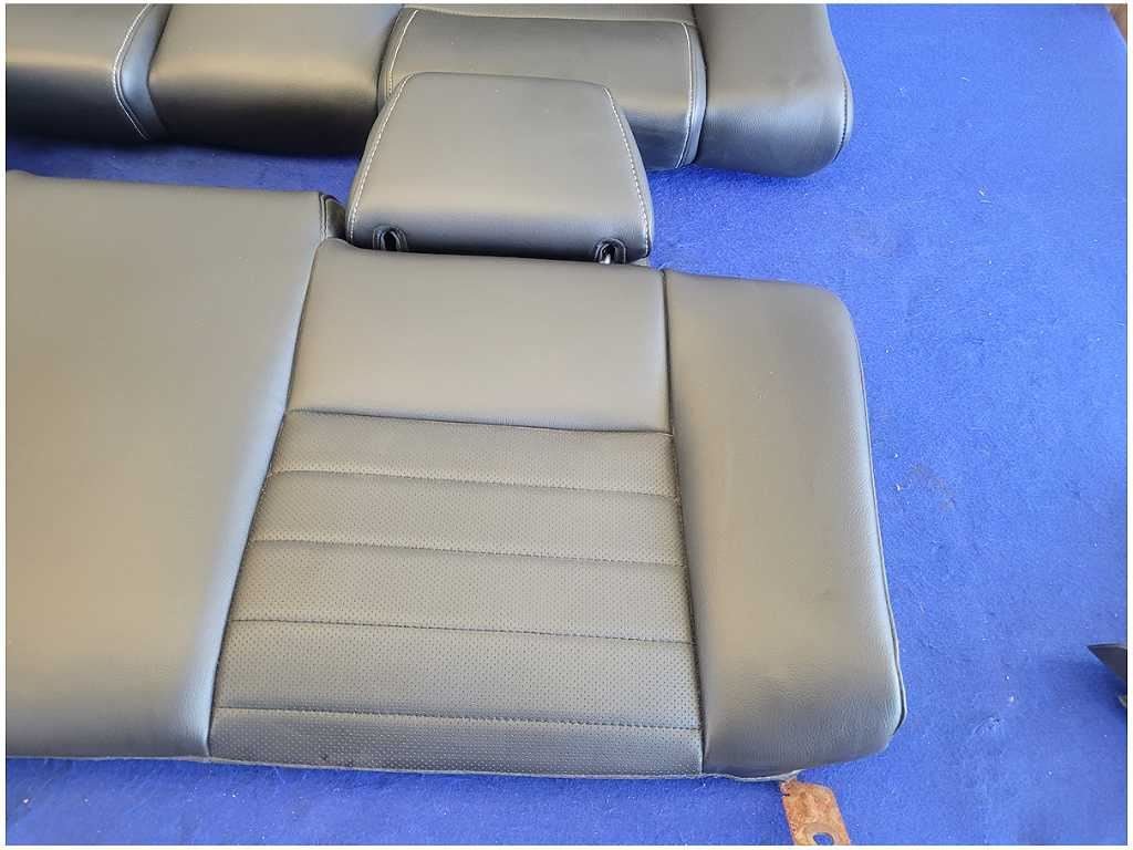2011-2014 Ford Mustang GT Convertible Rear Leather Seats Upper Lower 2901 - The Parts Farm