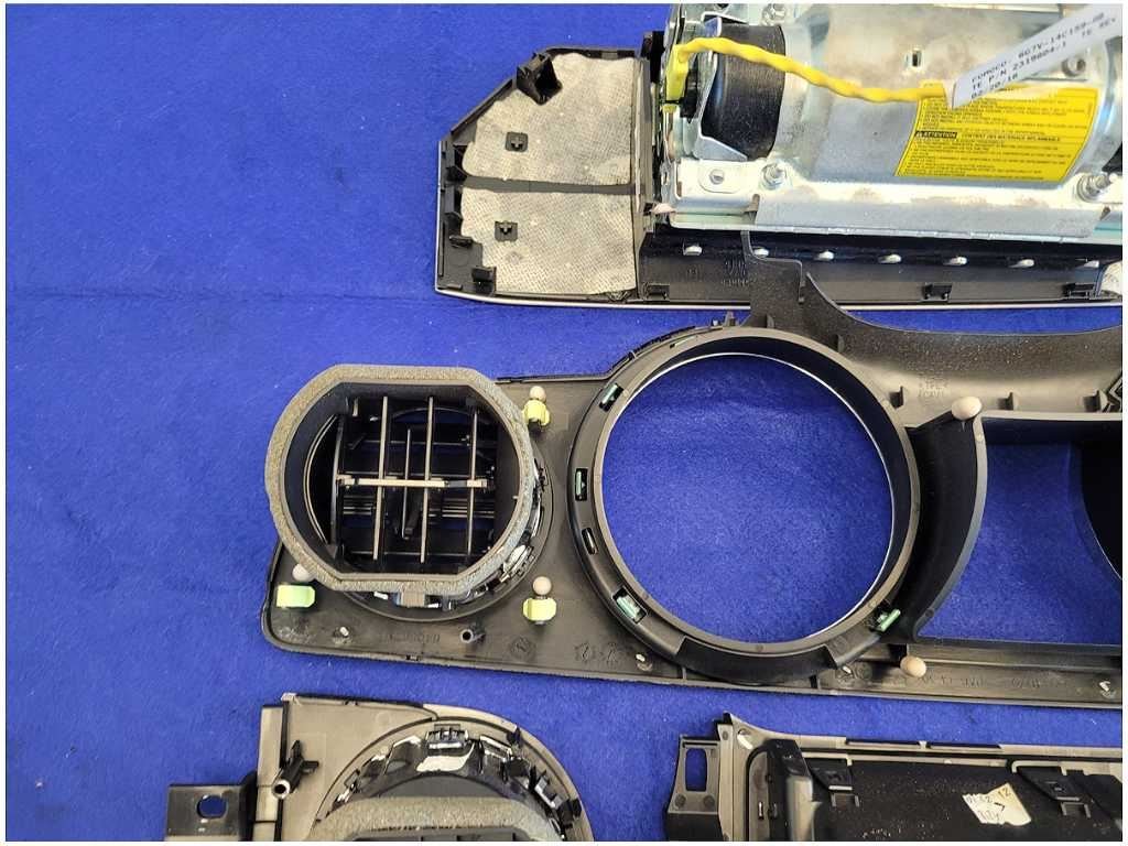 2011 - 2014 Ford Mustang GT Front Dash Trim Kit Vent Molding 2879 - The Parts Farm